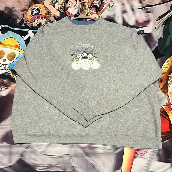 Mcc Sportswear Vintage Holiday Snowman Crewneck Sweater XL - Picture 1 of 6